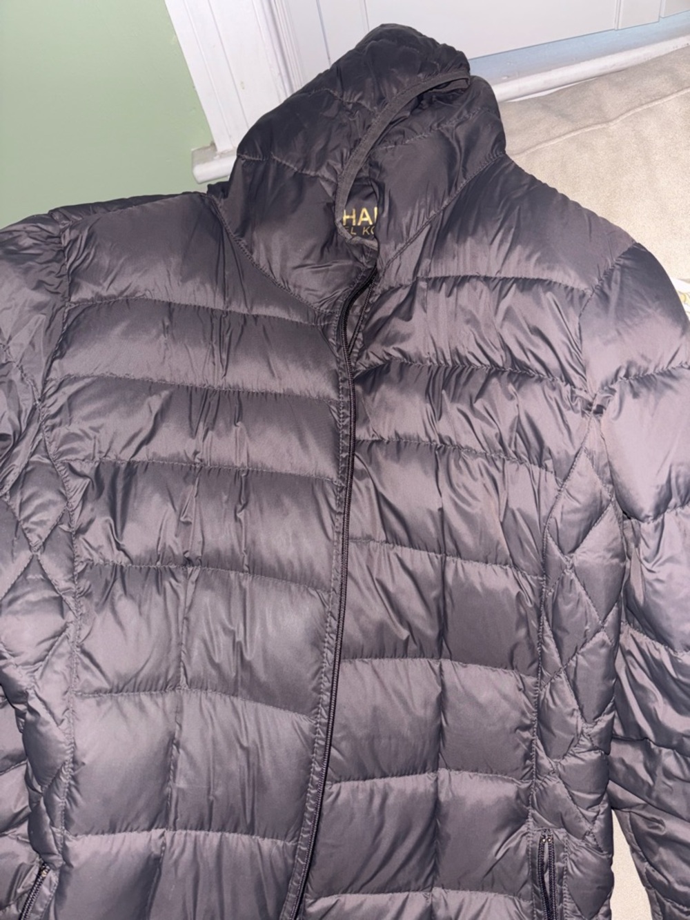 Michael kors packable down coat